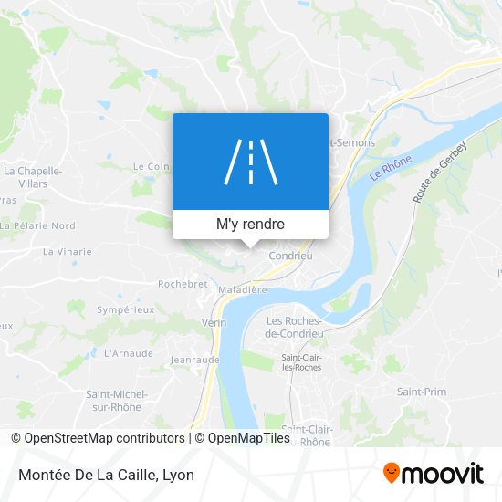 Montée De La Caille plan