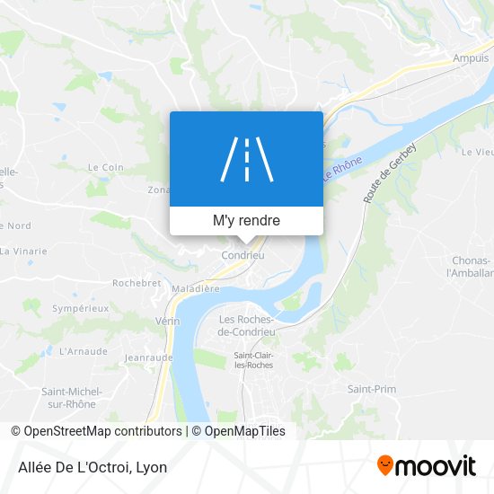 Allée De L'Octroi plan