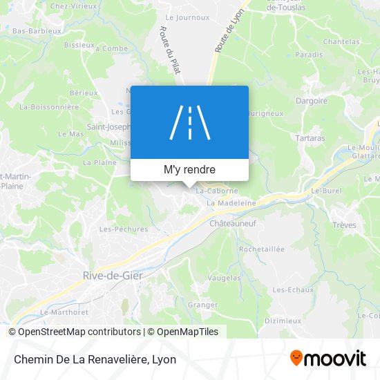 Chemin De La Renavelière plan