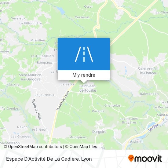 Espace D'Activité De La Cadière plan