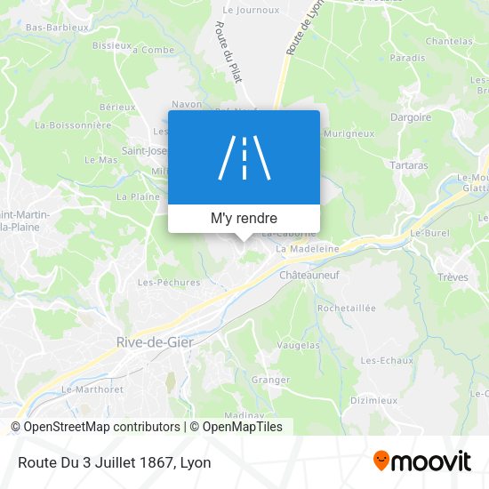 Route Du 3 Juillet 1867 plan