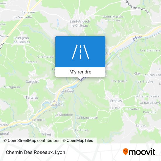 Chemin Des Roseaux plan