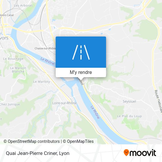 Quai Jean-Pierre Criner plan