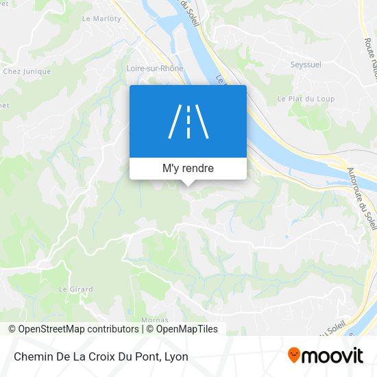 Chemin De La Croix Du Pont plan