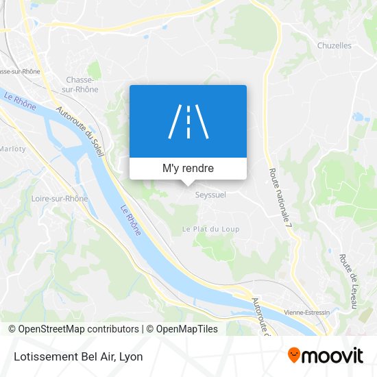 Lotissement Bel Air plan