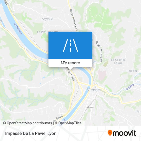 Impasse De La Pavie plan