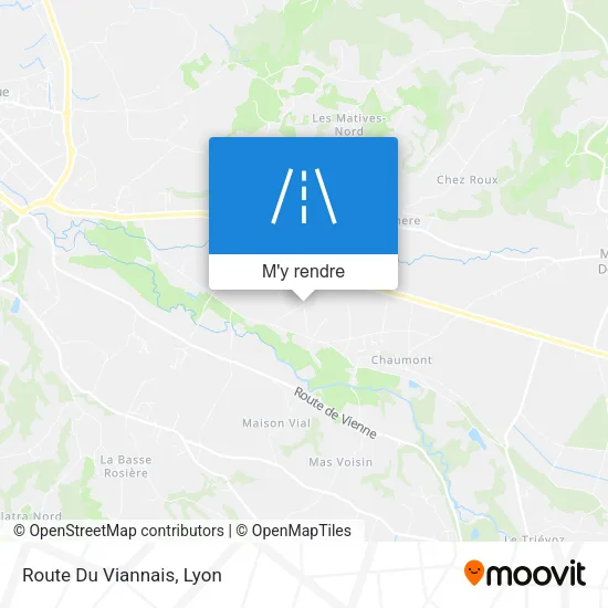 Route Du Viannais plan