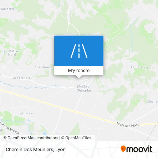 Chemin Des Meuniers plan