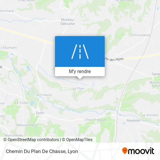 Chemin Du Plan De Chasse plan