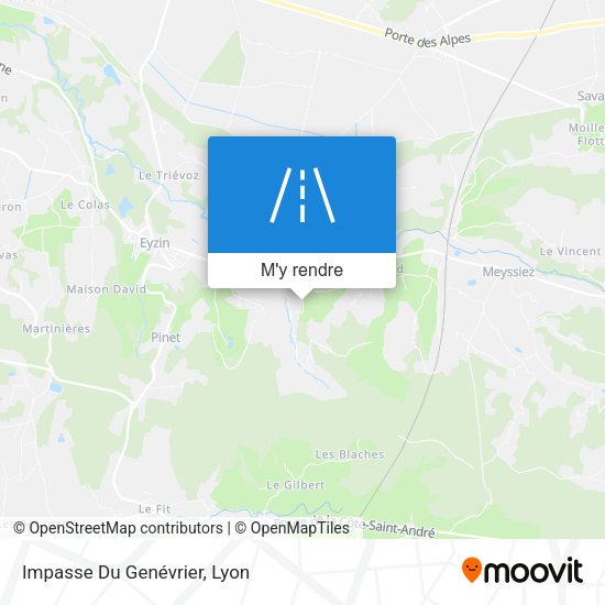 Impasse Du Genévrier plan