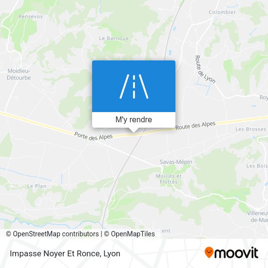 Impasse Noyer Et Ronce plan