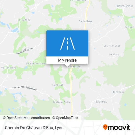 Chemin Du Château D'Eau plan