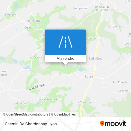 Chemin De Chardonnay plan
