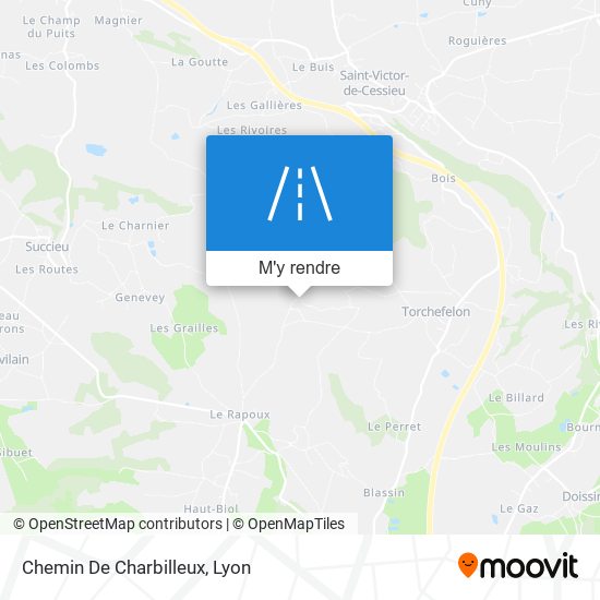 Chemin De Charbilleux plan