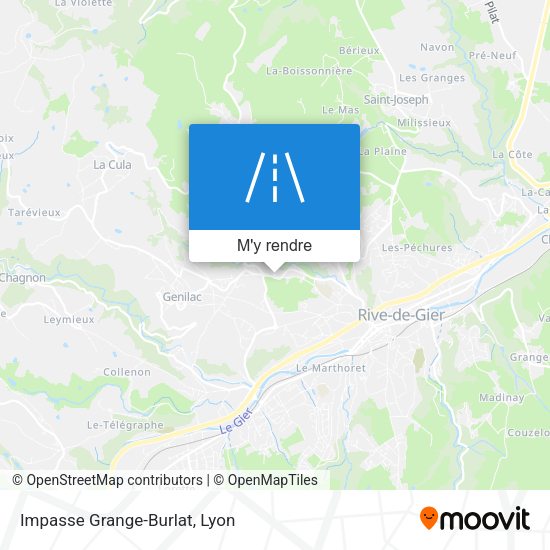 Impasse Grange-Burlat plan