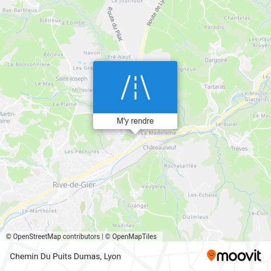 Chemin Du Puits Dumas plan