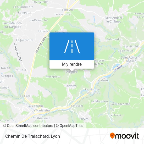 Chemin De Tralachard plan