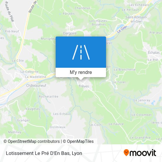 Lotissement Le Pré D'En Bas plan