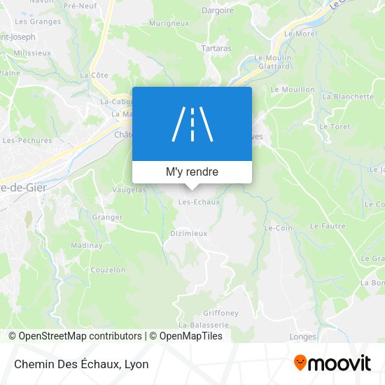 Chemin Des Échaux plan