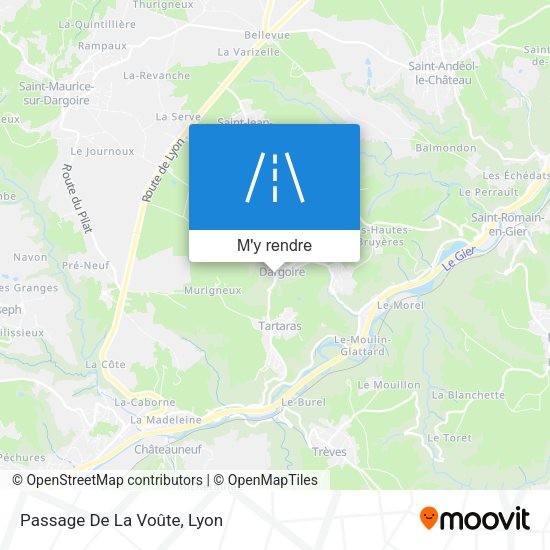 Passage De La Voûte plan