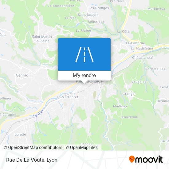 Rue De La Voûte plan