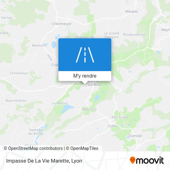 Impasse De La Vie Marette plan