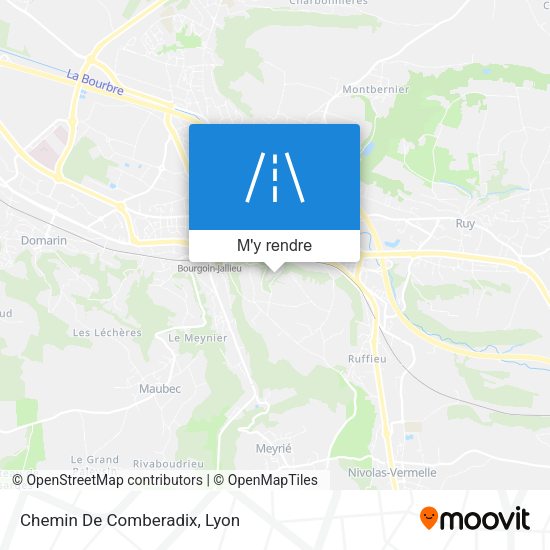 Chemin De Comberadix plan