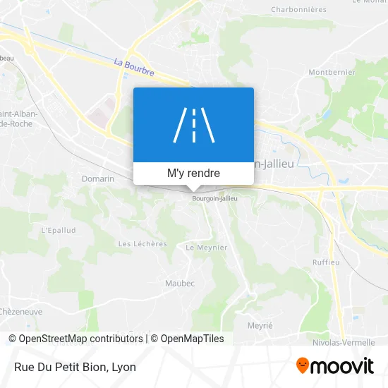 Rue Du Petit Bion plan