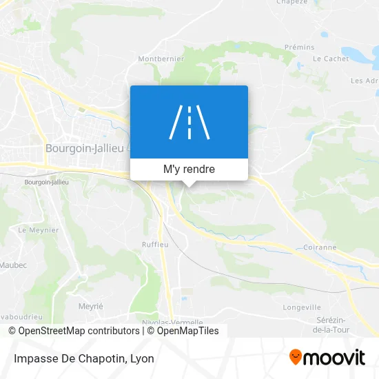 Impasse De Chapotin plan