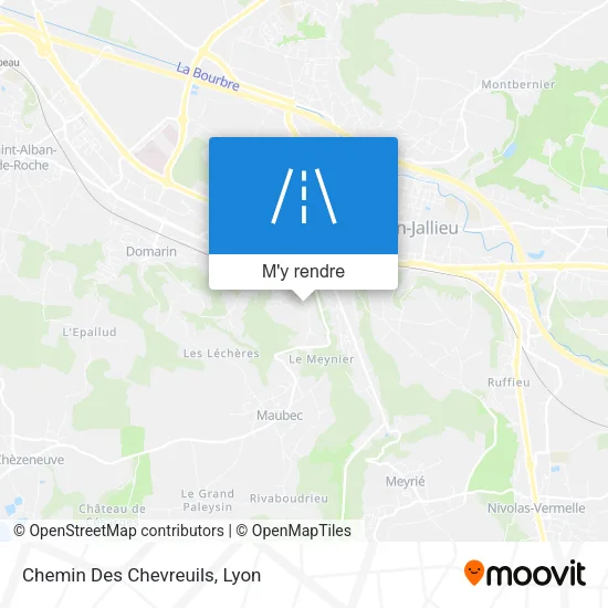 Chemin Des Chevreuils plan