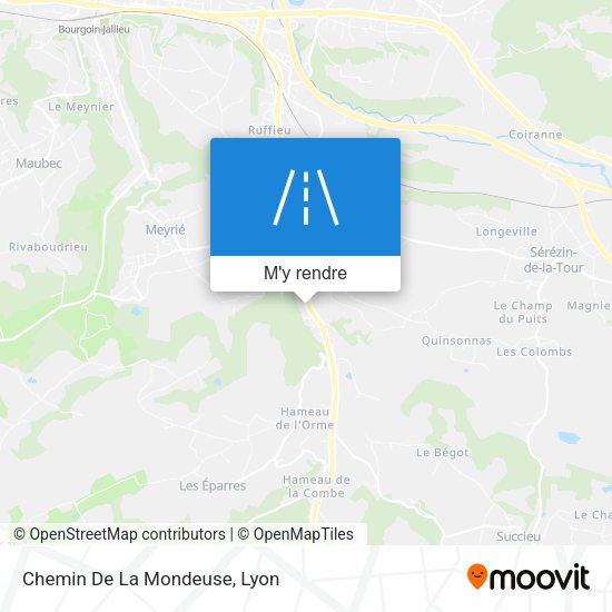 Chemin De La Mondeuse plan