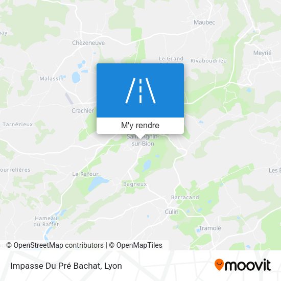 Impasse Du Pré Bachat plan