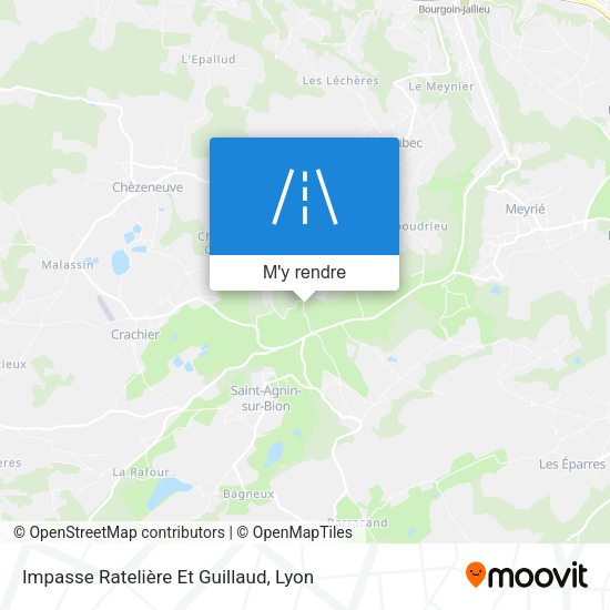 Impasse Ratelière Et Guillaud plan