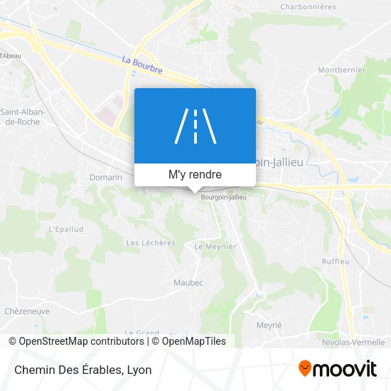 Chemin Des Érables plan