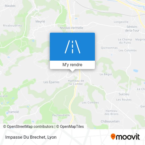 Impasse Du Brechet plan