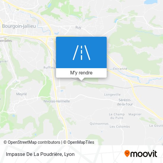 Impasse De La Poudrière plan