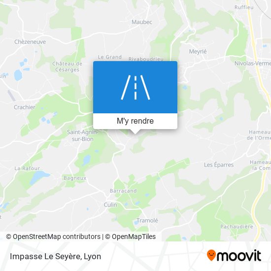 Impasse Le Seyère plan
