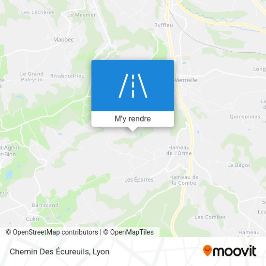 Chemin Des Écureuils plan