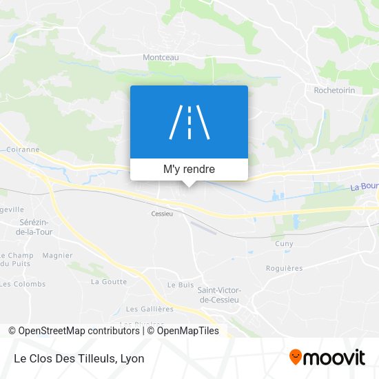 Le Clos Des Tilleuls plan