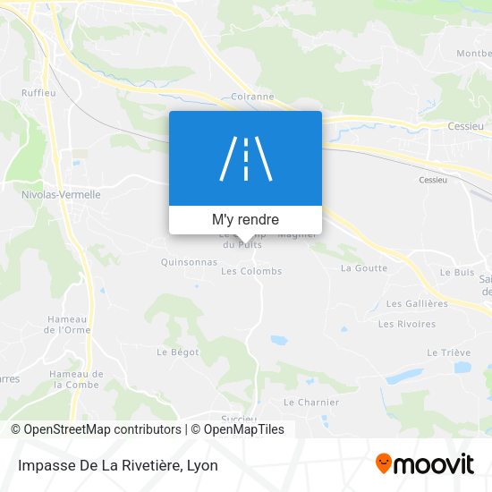 Impasse De La Rivetière plan