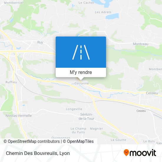 Chemin Des Bouvreuils plan