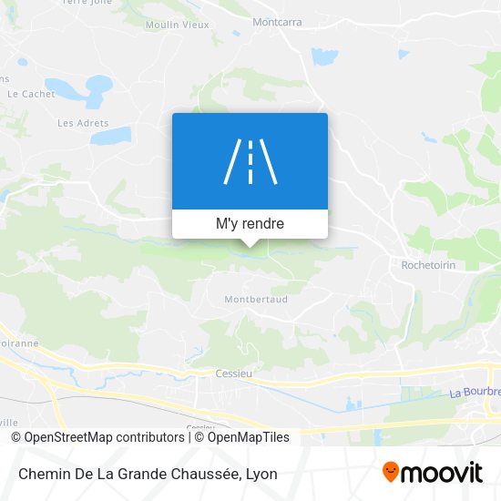 Chemin De La Grande Chaussée plan