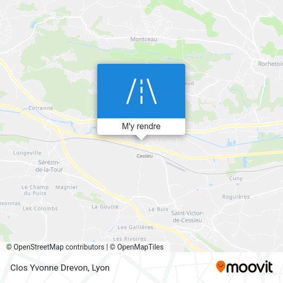 Clos Yvonne Drevon plan