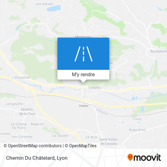 Chemin Du Châtelard plan