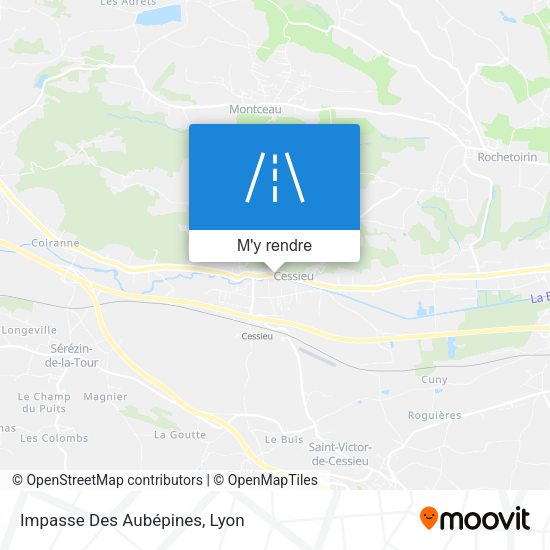 Impasse Des Aubépines plan