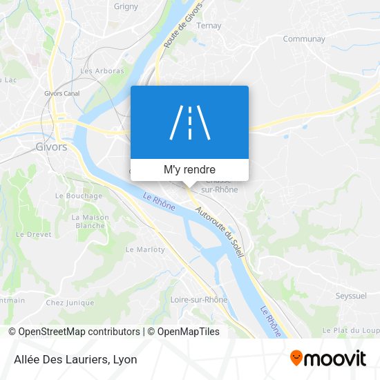 Allée Des Lauriers plan
