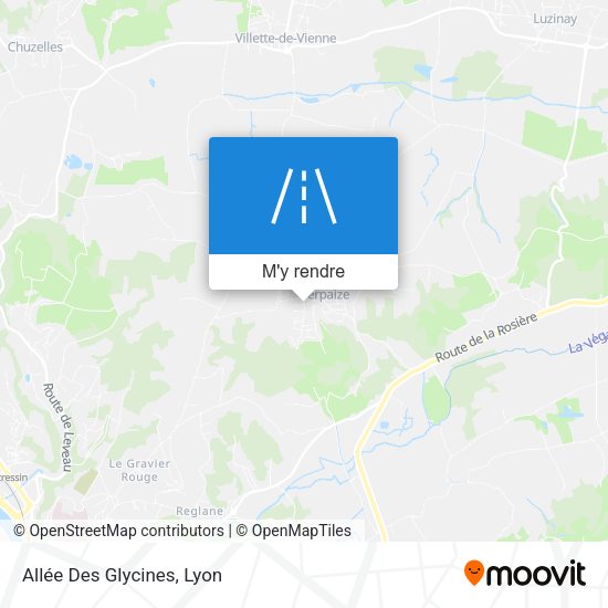 Allée Des Glycines plan
