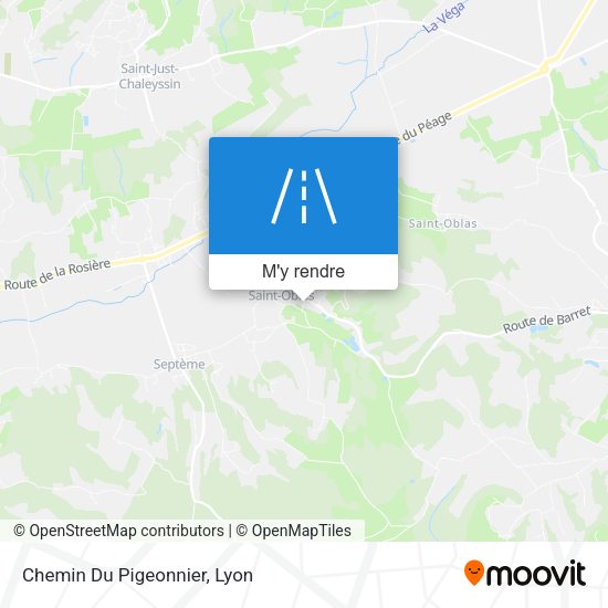Chemin Du Pigeonnier plan