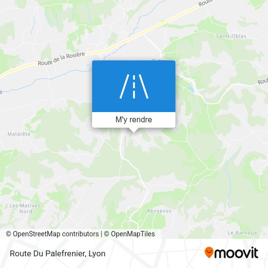Route Du Palefrenier plan