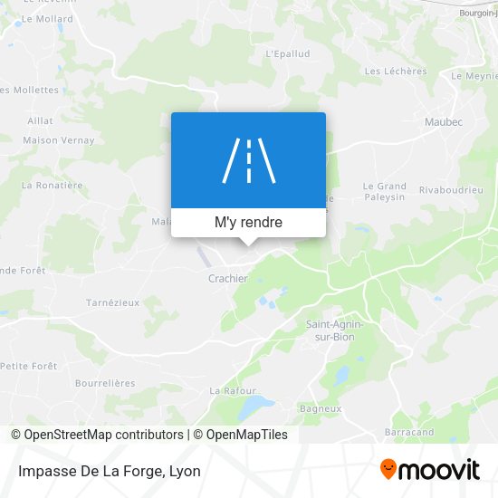 Impasse De La Forge plan